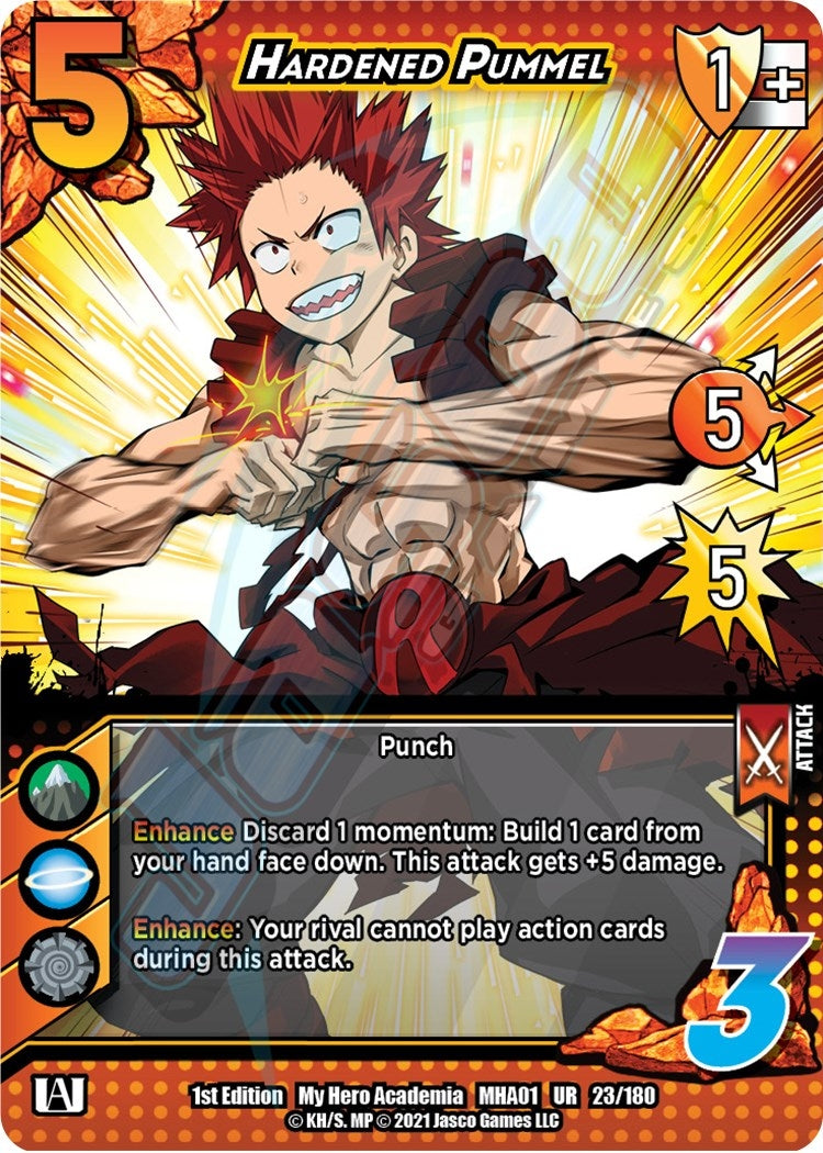 Hardened Pummel (23) [MHA] - UniVersus Single