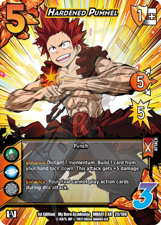 Hardened Pummel (XR) (23) [MHA] - UniVersus Single