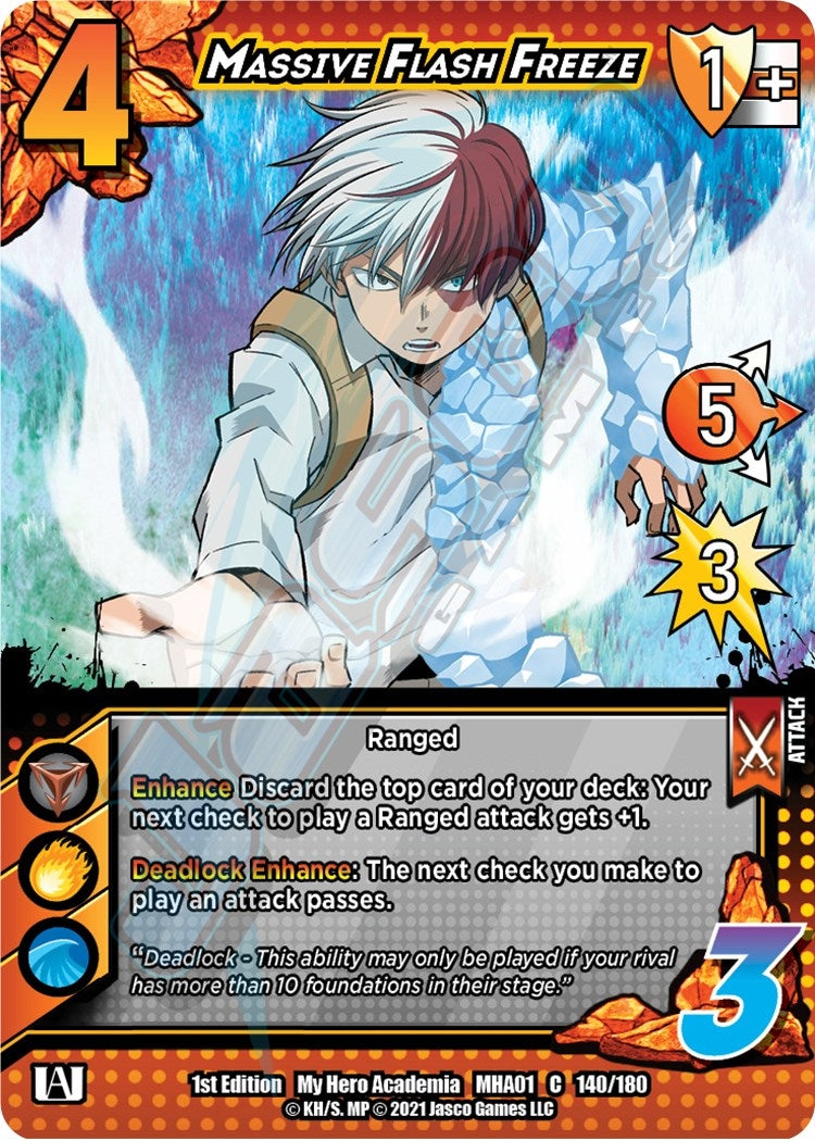 Massive Flash Freeze (140) [MHA] - UniVersus Single
