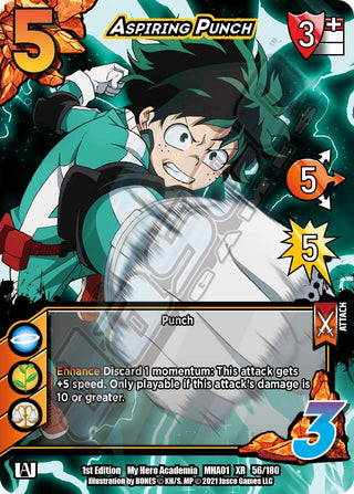 Aspiring Punch (XR) (56) [MHA] - UniVersus Single