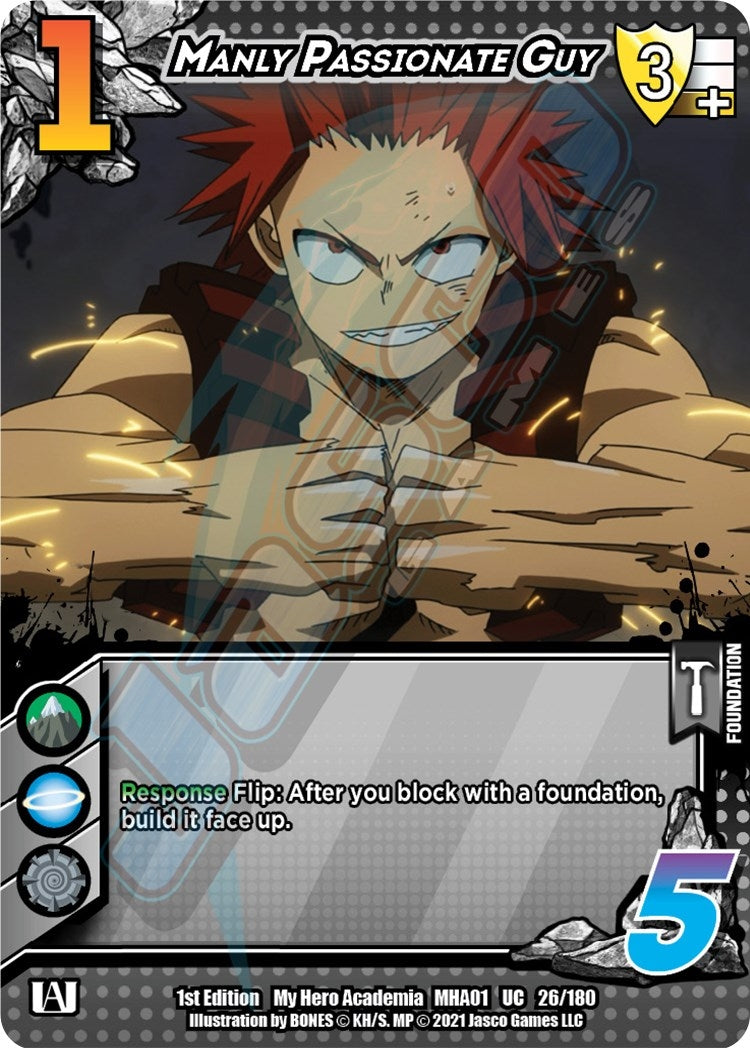 Manly Passionate Guy (26) [MHA] - UniVersus Single