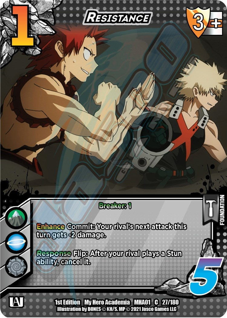 Resistance (27) [MHA] - UniVersus Single