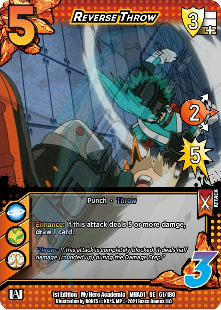 Reverse Throw (61) [MHA] - UniVersus Single