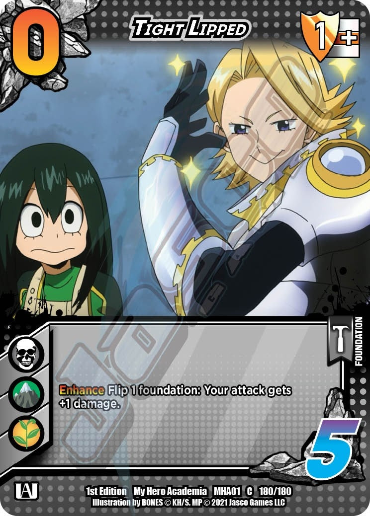 Tight Lipped (180) [MHA] - UniVersus Single