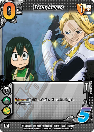 Tight Lipped (XR) (180) [MHA] - UniVersus Single