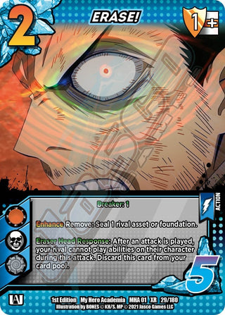 ERASE! (XR) (29) [MHA] - UniVersus Single