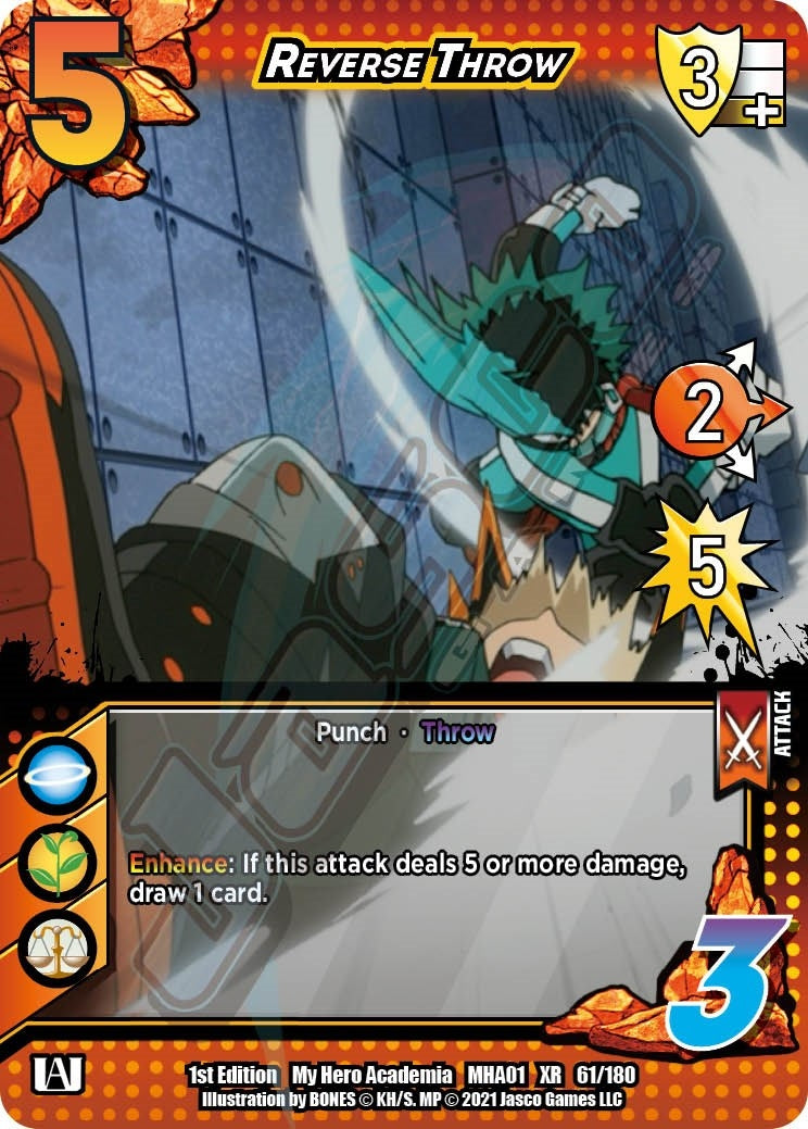 Reverse Throw (XR) (61) [MHA] - UniVersus Single