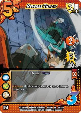 Reverse Throw (XR) (61) [MHA] - UniVersus Single