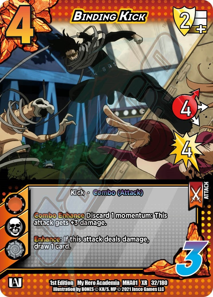 Binding Kick (XR) (32) [MHA] - UniVersus Single