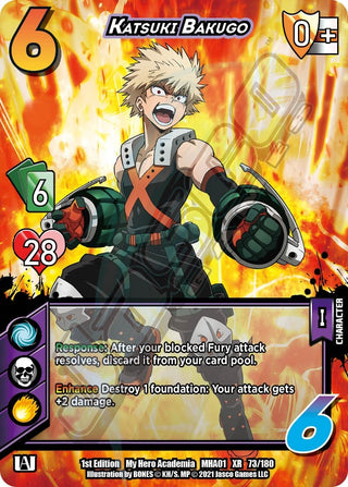 Katsuki Bakugo (XR) (73) [MHA] - UniVersus Single