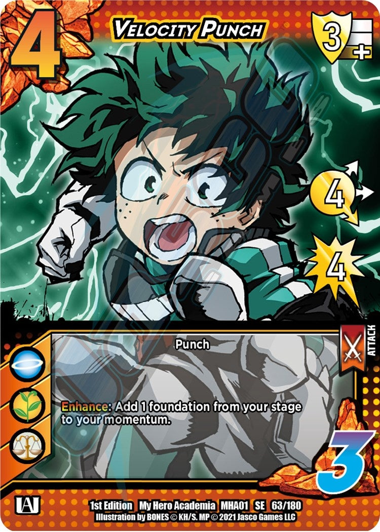 Velocity Punch (63) [MHA] - UniVersus Single