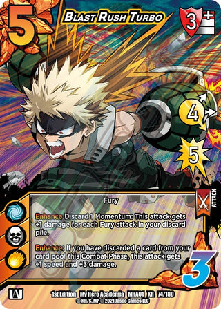 Blast Rush Turbo (XR) (74) [MHA] - UniVersus Single