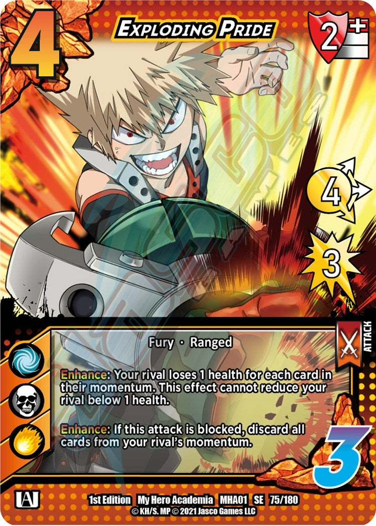 Exploding Pride (75) [MHA] - UniVersus Single