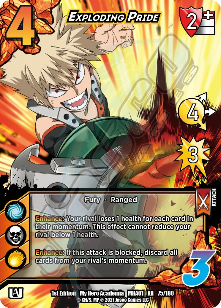 Exploding Pride (XR) (75) [MHA] - UniVersus Single