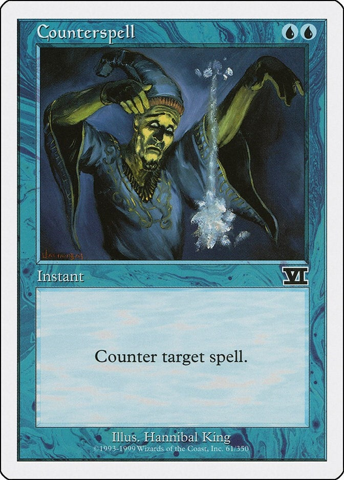 Counterspell (61) [6ED] - MTG Single