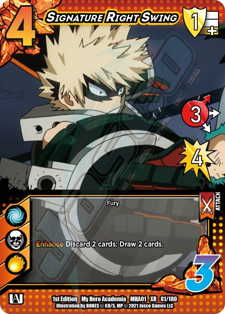 Signature Right Swing (XR) (81) [MHA] - UniVersus Single