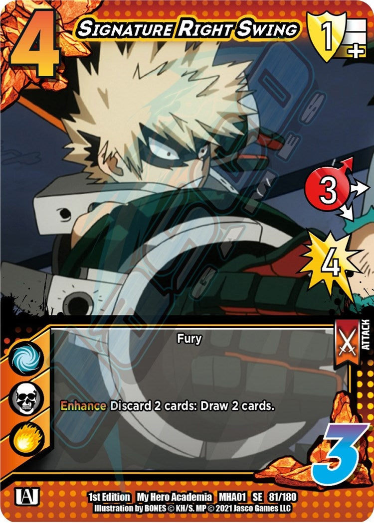 Signature Right Swing (81) [MHA] - UniVersus Single