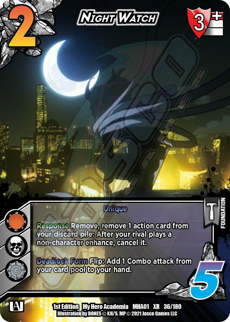 Night Watch (XR) (36) [MHA] - UniVersus Single