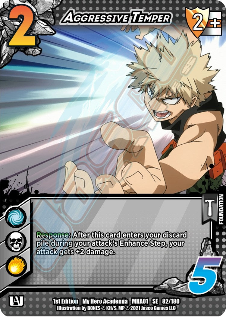 Aggressive Temper (82) [MHA] - UniVersus Single