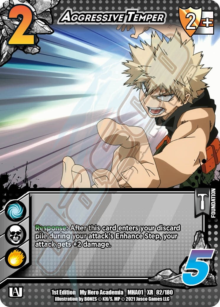 Aggressive Temper (XR) (82) [MHA] - UniVersus Single