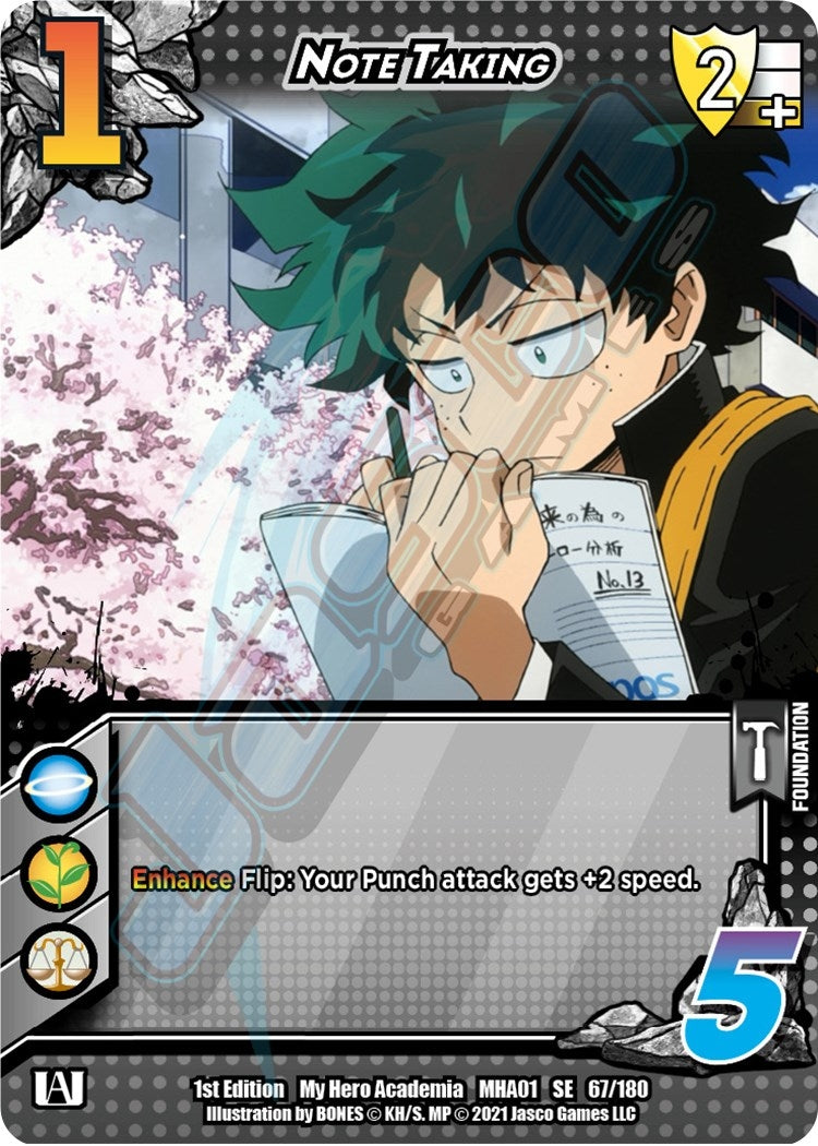 Note Taking (67) [MHA] - UniVersus Single