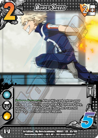 Burst Speed (XR) (85) [MHA] - UniVersus Single
