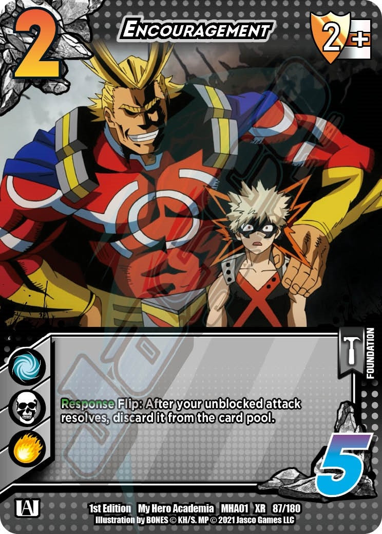 Encouragement (XR) (87) [MHA] - UniVersus Single