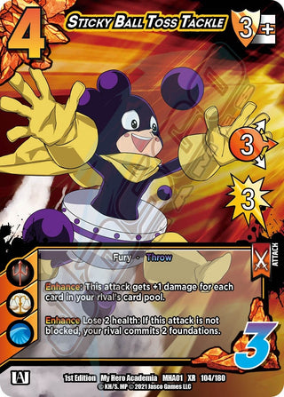 Sticky Ball Toss Tackle (XR) (104) [MHA] - UniVersus Single