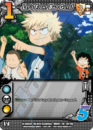 Let’s Fight Bad Guys! (XR) (90) [MHA] - UniVersus Single