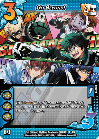 Go Beyond! (My Hero Academia Pre-Release) (111) [MHAP] - UniVersus Single