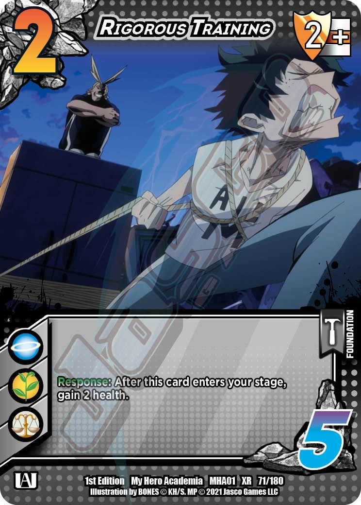 Rigorous Training (XR) (71) [MHA] - UniVersus Single