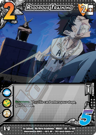 Rigorous Training (XR) (71) [MHA] - UniVersus Single