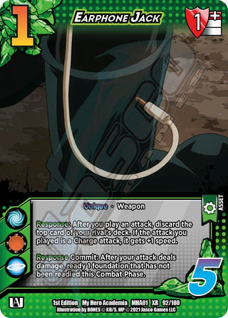 Earphone Jack (XR) (92) [MHA] - UniVersus Single