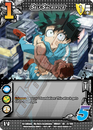 Self Sacrifice (XR) (72) [MHA] - UniVersus Single