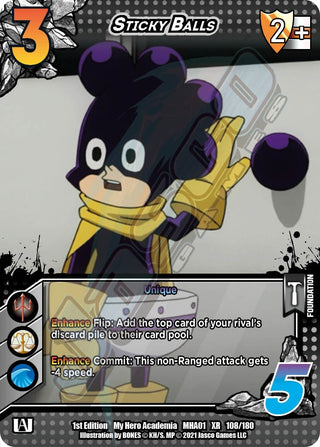Sticky Balls (XR) (108) [MHA] - UniVersus Single