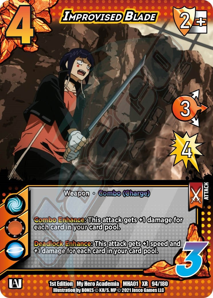 Improvised Blade (XR) (94) [MHA] - UniVersus Single