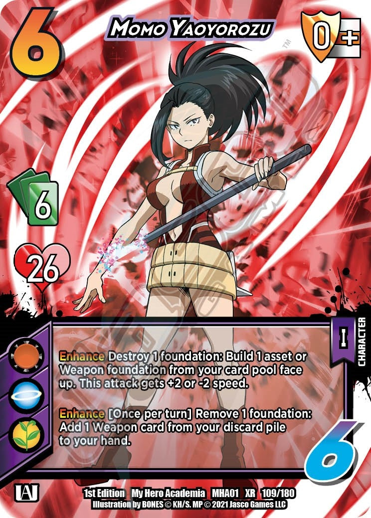 Momo Yaoyorozu (XR) (109) [MHA] - UniVersus Single