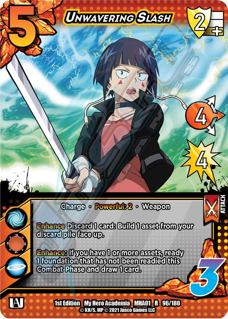 Unwavering Slash (96) [MHA] - UniVersus Single