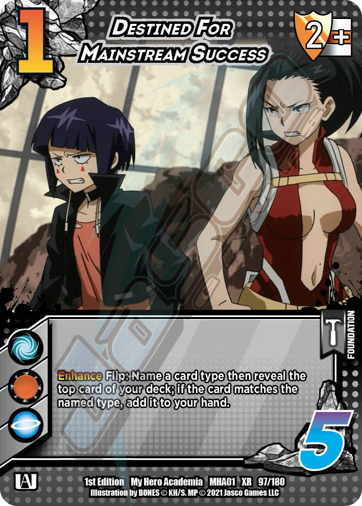 Destined for Mainstream Success (XR) (97) [MHA] - UniVersus Single