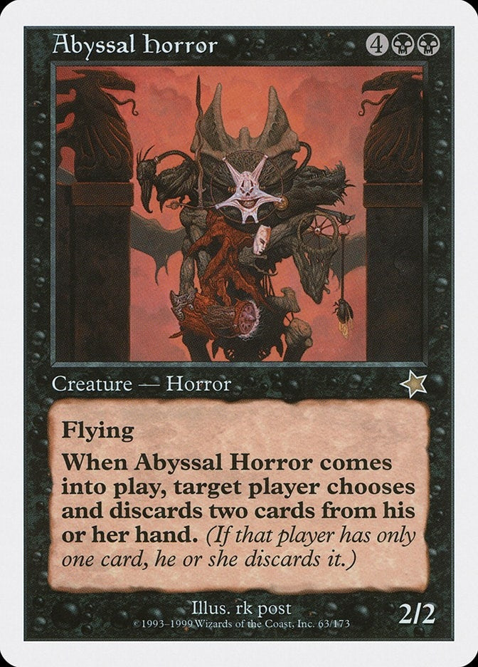 Abyssal Horror (63) [S99] - MTG Single