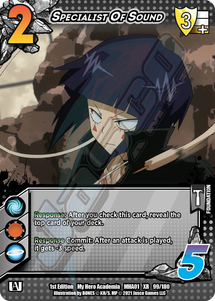 Specialist of Sound (XR) (99) [MHA] - UniVersus Single
