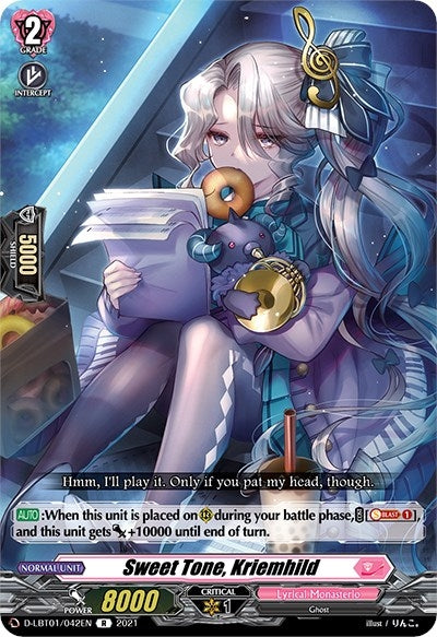 Sweet Tone Kriemhild (1042) [D-LBT01] - Cardfight Vanguard Single