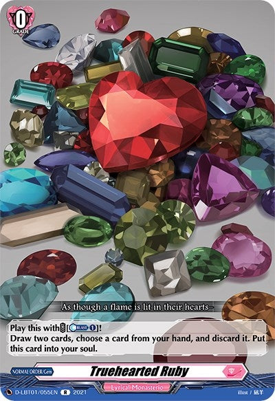 Truehearted Ruby (1055) [D-LBT01] - Cardfight Vanguard Single
