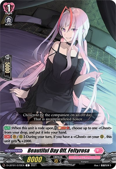 Beautiful Day Off Feltyrosa (1079) [D-LBT01] - Cardfight Vanguard Single