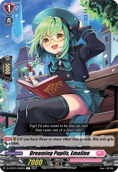 Dreaming Pupils Emeline (1094) [D-LBT01] - Cardfight Vanguard Single