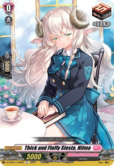 Thick and Fluffy Siesta Hilma (1108) [D-LBT01] - Cardfight Vanguard Single