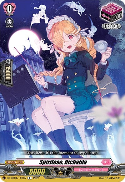 Spiritoso Richalda (1110) [D-LBT01] - Cardfight Vanguard Single