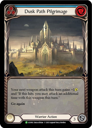Dusk Path Pilgrimage (Blue) (62) [PR] - Flesh and Blood TCG Single