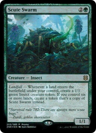 Scute Swarm (203) [MEDIA] - MTG Single