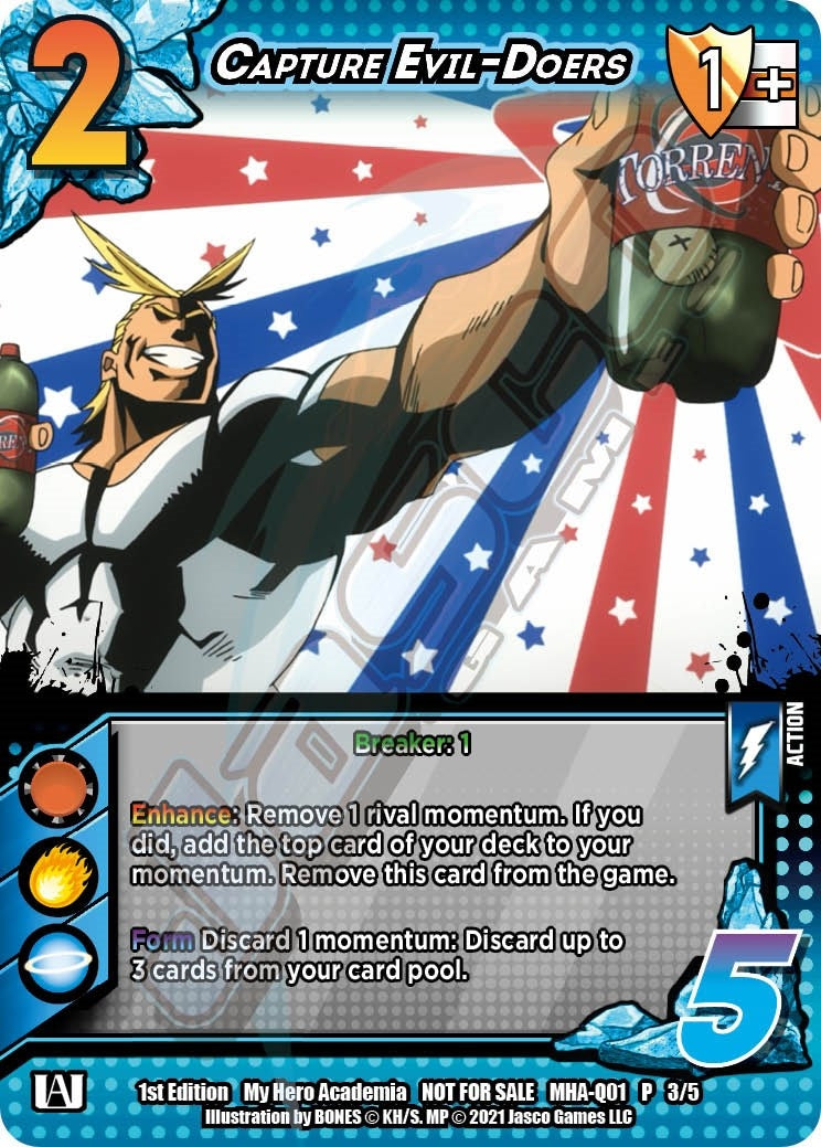 Capture Evil-Doers (Quirk Pack 1) (135) [MHAP] - UniVersus Single